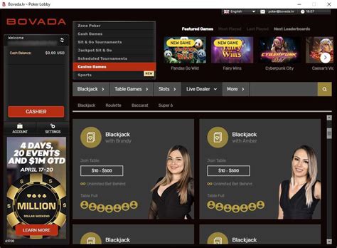 Bovada casino download
